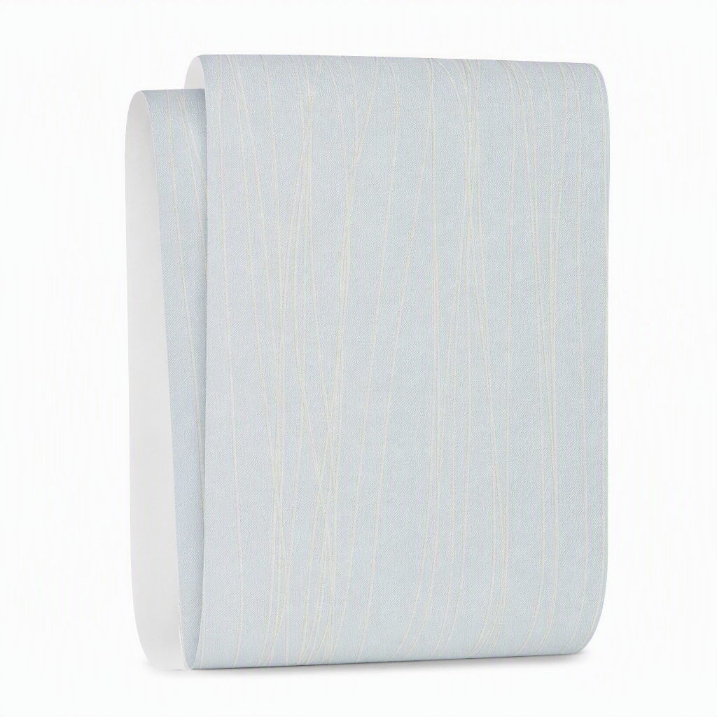🏠 Save 50%! ✨ Thickened Non-Woven Self-Adhesive Wallpaper – 3D Textured Stripe Pattern, Peel-and-Stick Easy Install & Breathable Eco Fiber – Cozy Upgrade for Any Room 🎨