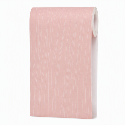 🏠 Save 50%! ✨ Thickened Non-Woven Self-Adhesive Wallpaper – 3D Textured Stripe Pattern, Peel-and-Stick Easy Install & Breathable Eco Fiber – Cozy Upgrade for Any Room 🎨