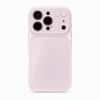 📱 50% OFF! ✨ Full Coverage Ice-Feeling Glass Phone Case – Built-In Camera Lens Protector, Thermodynamic Cooling Glass & Shockproof Bumper – Premium Protection for iPhone 🧊