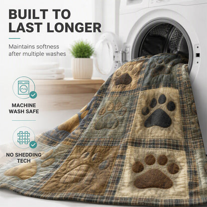 🐾 50% OFF! ✨ Cute Paw Print Soft Flannel Blanket – Cozy Warmth, Vibrant Long-Lasting Print & Versatile Everyday Use – Adorable Comfort for Bedrooms, Sofas & Pet-Friendly Homes 🛋️