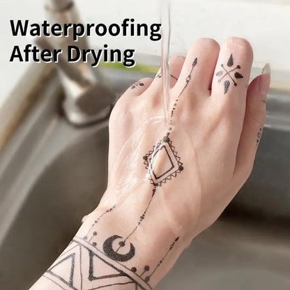 🥳2026 HOT SALE🥳💞50K+ SOLD! 🎨✨ 50% OFF! Temporary Tattoo Markers – 10/15 vivid colours, flexible brush tip, waterproof & non-toxic. Perfect for Halloween & face art! 🎃💚