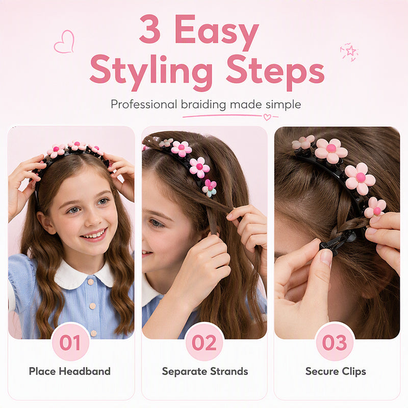 🎀🌈 Adorable Cartoon Hairband – A Playful Touch for Everyday Hairstyles