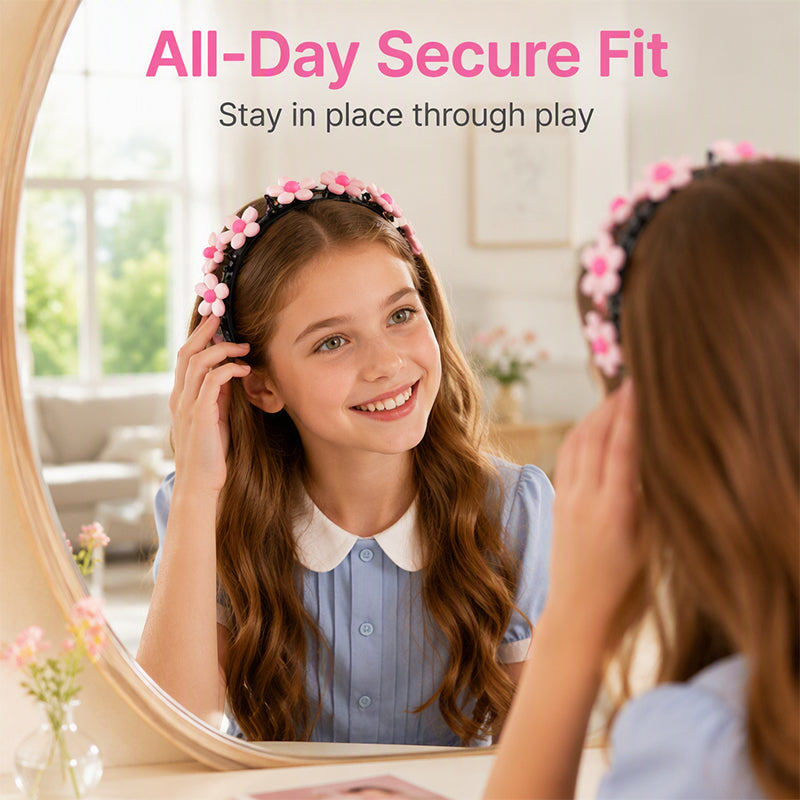 🎀🌈 Adorable Cartoon Hairband – A Playful Touch for Everyday Hairstyles