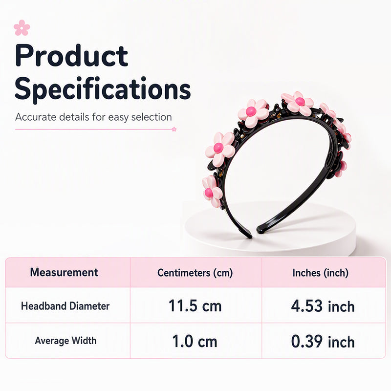 🎀🌈 Adorable Cartoon Hairband – A Playful Touch for Everyday Hairstyles