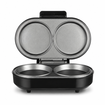 🍳 Smart Dual Breakfast Maker - Double Cooking Non-Stick Burger & Egg Press ⚡