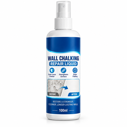 🧱 Wall Repair Liquid & Curing Agent – Surface Binder for Chalking, Dusty & Weak Plaster Walls