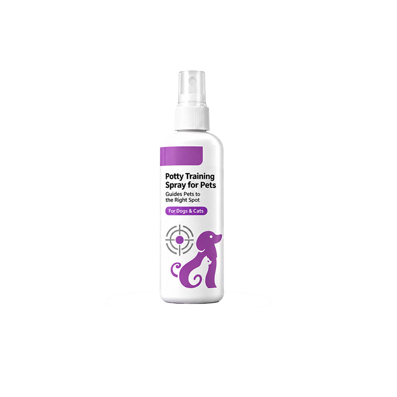 Potty Training Spray ! Guides pets, safe & easy spray. Cleaner home – grab yours!