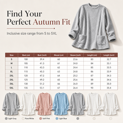 ⏳Limited Time-50% OFF!!✨👚Women's Warm Crew Neck Long Sleeve Top