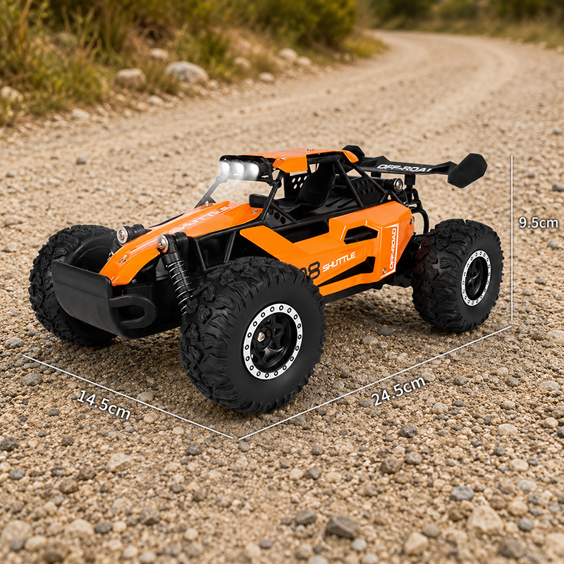 🏎️ 1:16 All-Terrain High-Speed RC Off-Road Car – 4WD Alloy Crawler 🛞
