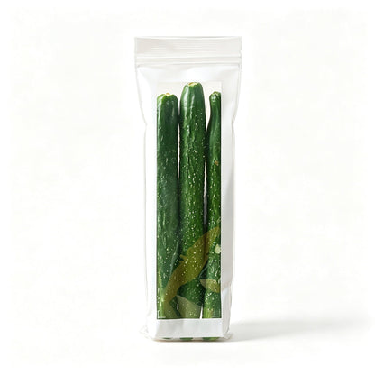 🥦 Thickened Reusable Food Storage Bags – Double-Zip Fresh-Keeping Bags for Fridge & Pantry