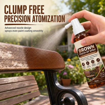 ✨🪑Brown Wood Touch-Up Spray – Refresh Faded Outdoor Furniture & Restore a Rich Wood Look