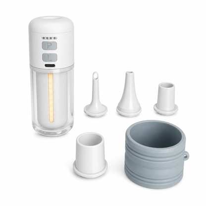 🏕️ 3-in-1 Mini Air Pump & Camping Lantern – Rechargeable, Compact & Travel-Ready