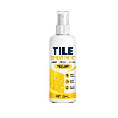 🎨 Tile Renewal Spray Paint – 100ml Quick-Dry Recoloring Coating for Bathroom & Kitchen Tiles