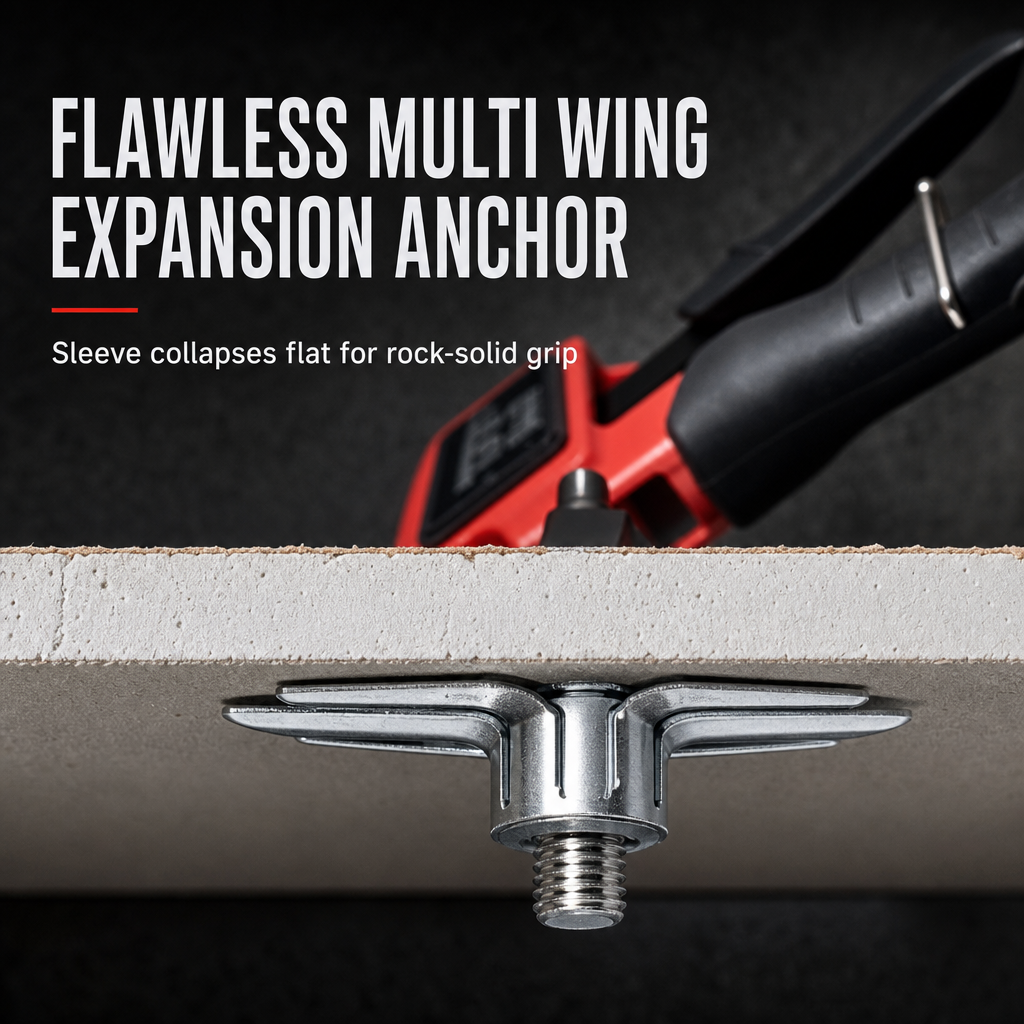 ⏰Manual Rivet Nut Gun and Petal Nut Tightening Tool for M3-M8 Hollow Wall Anchors