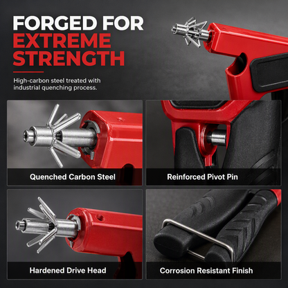 ⏰Manual Rivet Nut Gun and Petal Nut Tightening Tool for M3-M8 Hollow Wall Anchors