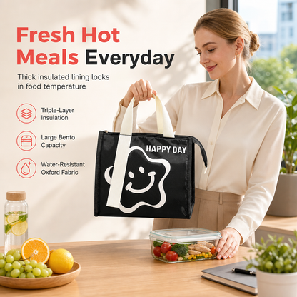 ⏰Insulated Thickened Lunch Bag