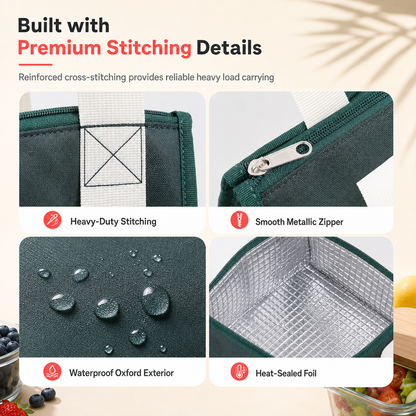 ⏰Insulated Thickened Lunch Bag