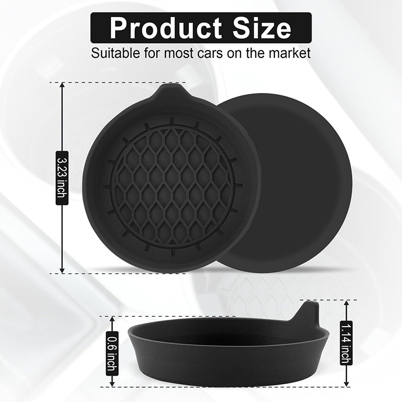 Car Cup Holder Silicone Coaster