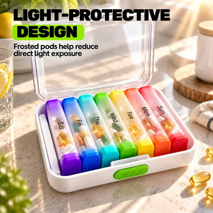 7-Day Detachable Pill Organizer