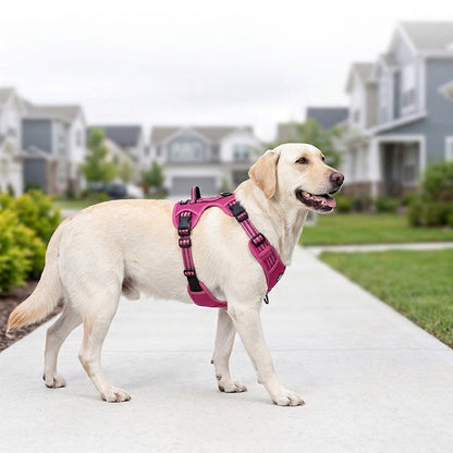 🐕 50% OFF! ✨ Outdoor Heavy-Duty Dog Vest Harness – Ergonomic No-Pull Chest Design, Multi-Point Adjustment & Breathable Mesh Lining – Climbing-Grade Buckles with Control Handle for Safe Walks 🦮