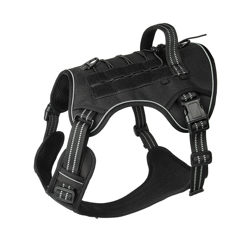 🐕 50% OFF! ✨ Outdoor Heavy-Duty Dog Vest Harness – Ergonomic No-Pull Chest Design, Multi-Point Adjustment & Breathable Mesh Lining – Climbing-Grade Buckles with Control Handle for Safe Walks 🦮