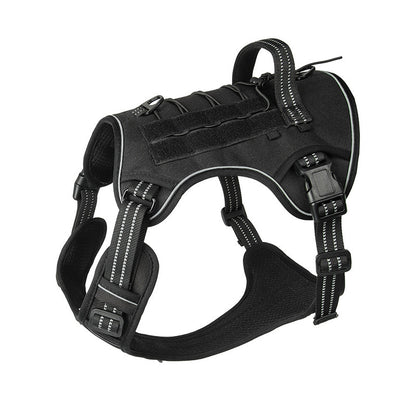 🐕 50% OFF! ✨ Outdoor Heavy-Duty Dog Vest Harness – Ergonomic No-Pull Chest Design, Multi-Point Adjustment & Breathable Mesh Lining – Climbing-Grade Buckles with Control Handle for Safe Walks 🦮