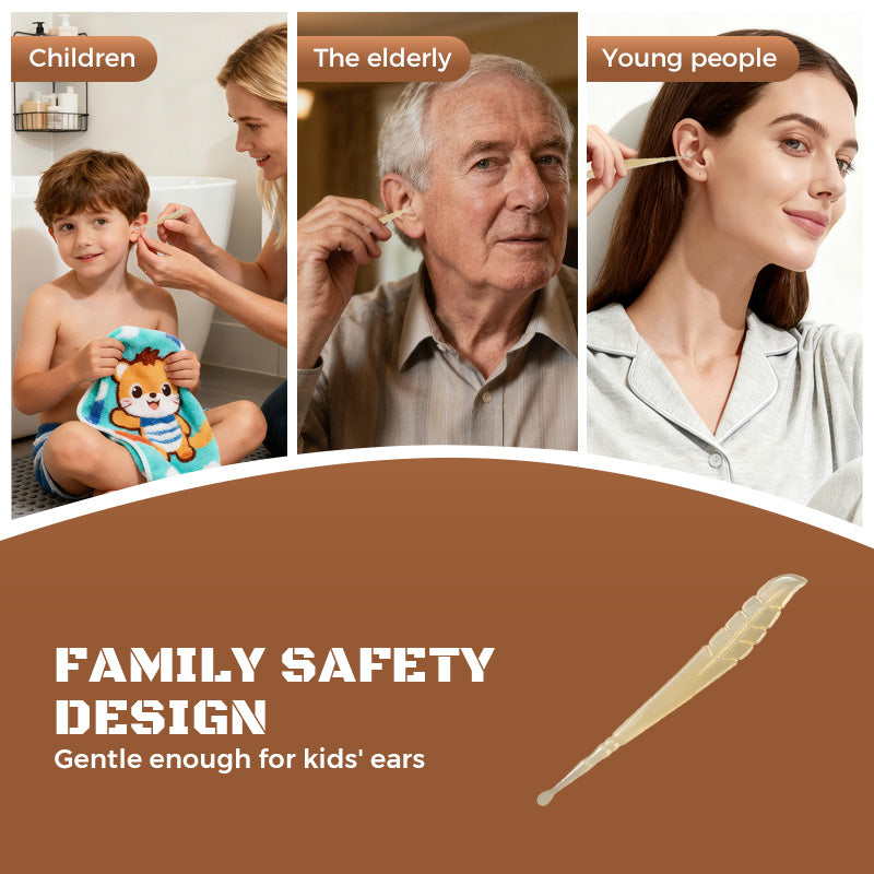 ✨ Soft-Tip Ear Scoop – Gentle Ear Cleaning Tool for Everyday Care