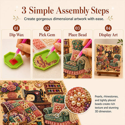 📢📢50% OFF !! ⏰Creative Escape Diamond Art Kit