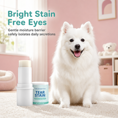 🐾 Gentle Pet Eye Cleaning Stick – Easy Tear Stain & Eye Area Care for Dogs & Cats