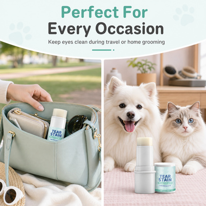🐾 Gentle Pet Eye Cleaning Stick – Easy Tear Stain & Eye Area Care for Dogs & Cats