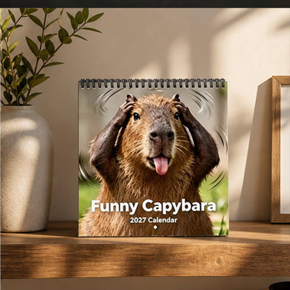 📅Capybara Calendar 2027 | 3 Fun Styles
