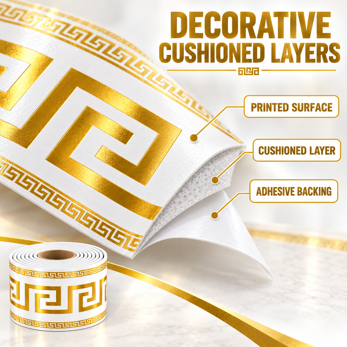 Self-Adhesive Decorative Wall Border – product image