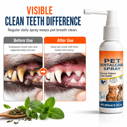 Pet Oral Care Spray & Breath Freshener