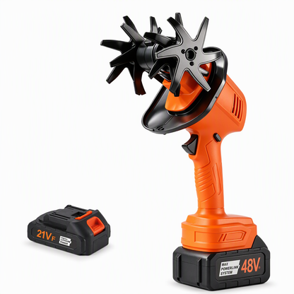 📢📢40% OFF !! ⏰Cordless Mini Tiller Cultivator – 21V Battery Power, Loosen Soil & Weed Your Garden Without the Cable 🏡