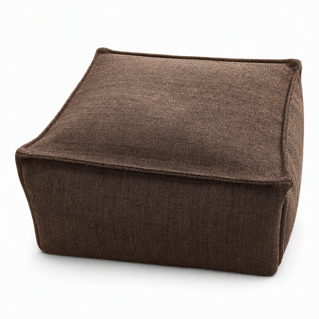 🛋️50% OFF NOW! Boho Storage Ottoman Pouf Cover – Empty Pouf Slipcover, Fill with Clothes & Blankets, Washable Fabric Foot Stool Cover Holds Up to 220lbs for Living Room