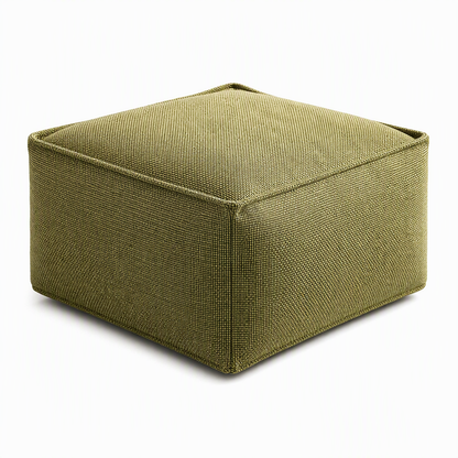 🛋️50% OFF NOW! Boho Storage Ottoman Pouf Cover – Empty Pouf Slipcover, Fill with Clothes & Blankets, Washable Fabric Foot Stool Cover Holds Up to 220lbs for Living Room