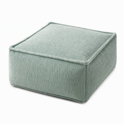 🛋️50% OFF NOW! Boho Storage Ottoman Pouf Cover – Empty Pouf Slipcover, Fill with Clothes & Blankets, Washable Fabric Foot Stool Cover Holds Up to 220lbs for Living Room