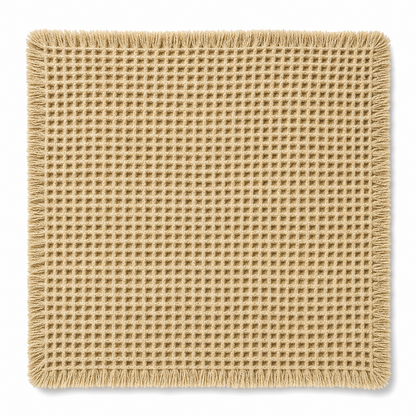 📢📢40% OFF !! ⏰Non Slip Water Absorbent Waffle Weave Bathroom Mat Solid Color Entrance Doormat
