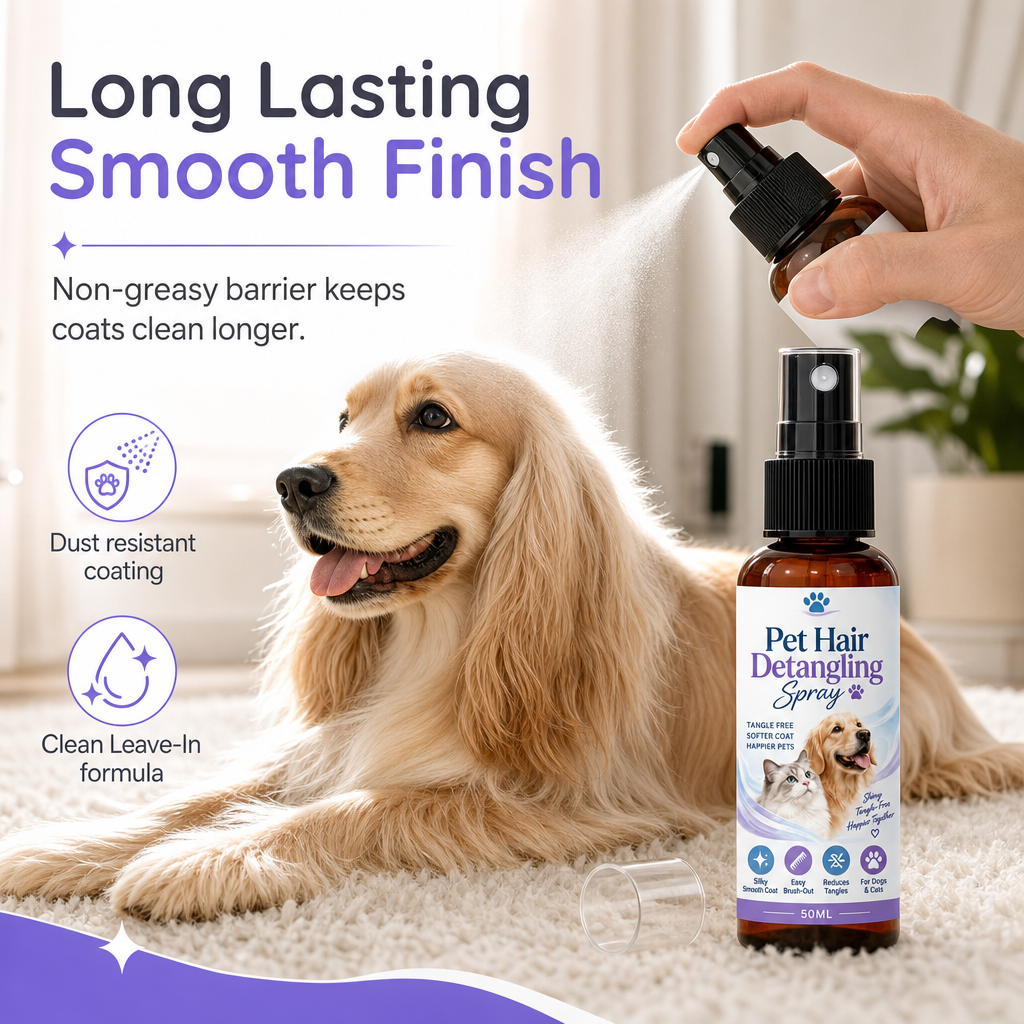 Pet Detangling & Smoothing Spray – product image