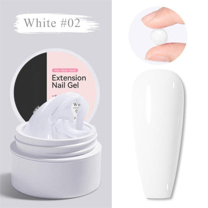 ⚡50K+ SOLD! Almost Gone-💥💅 Solid Nail Extension Builder Gel — Non-Flowing, Easy to Use 🥳