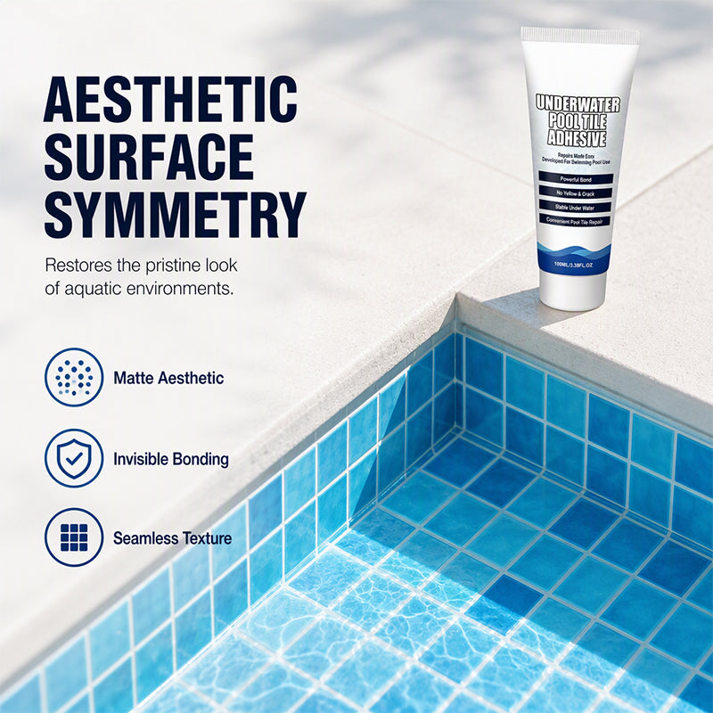 😂 Limited Time: 50% OFF – High Strength Underwater Pool Tile Adhesive