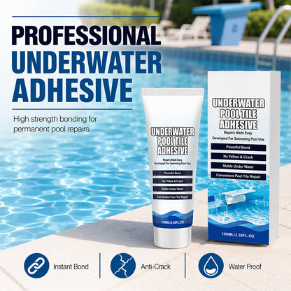😂 Limited Time: 50% OFF – High Strength Underwater Pool Tile Adhesive
