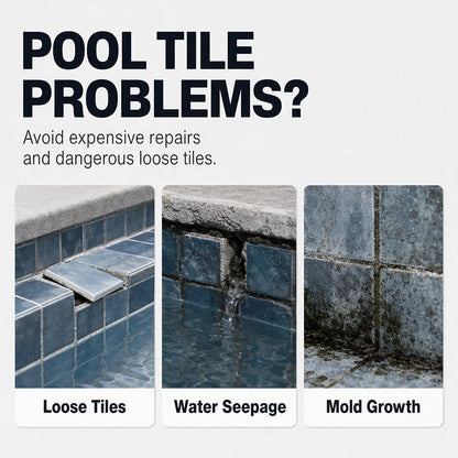 😂 Limited Time: 50% OFF – High Strength Underwater Pool Tile Adhesive