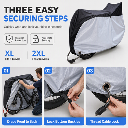 Weather-Resistant Outdoor Bike Cover – product image