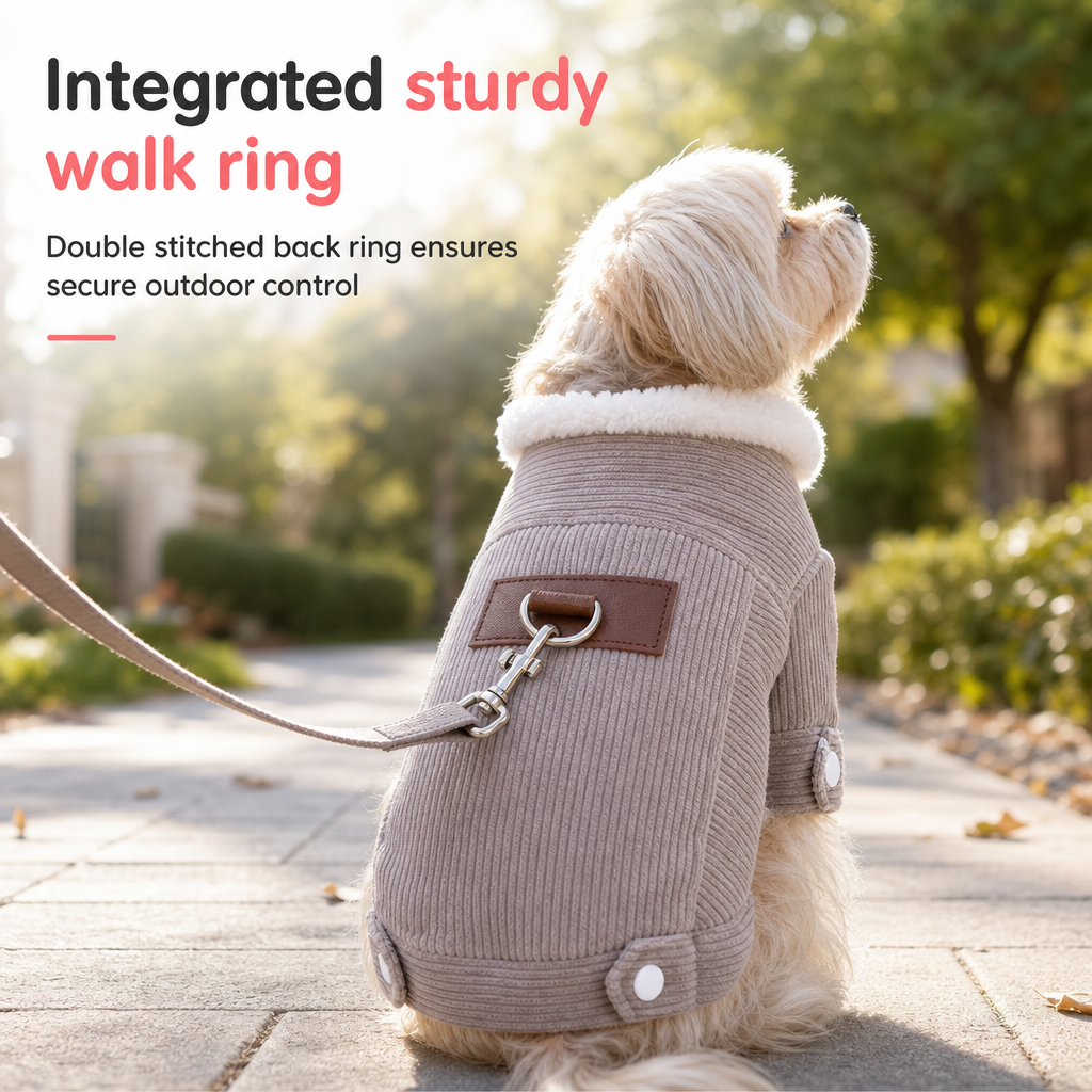 Fleece-Lined Pet Vest – product image