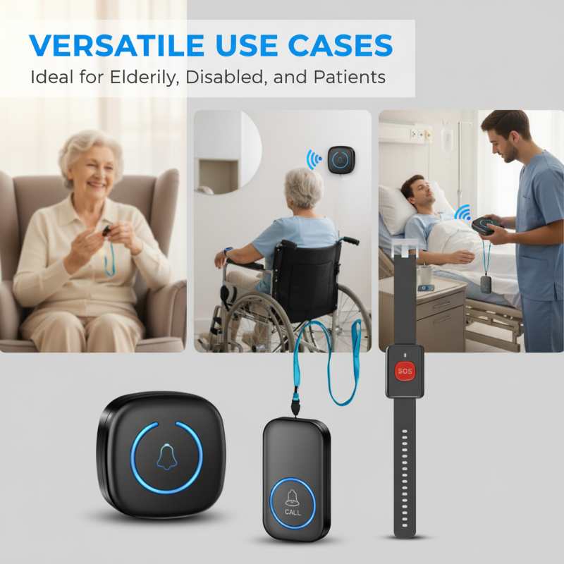 📢📢50% OFF !! ⏰Wireless Caregiver Pager Smart Call System