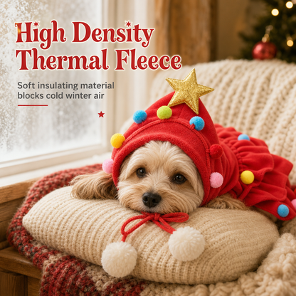 ☃️Christmas Tree Pet Cape Cloak for Cats & Dogs