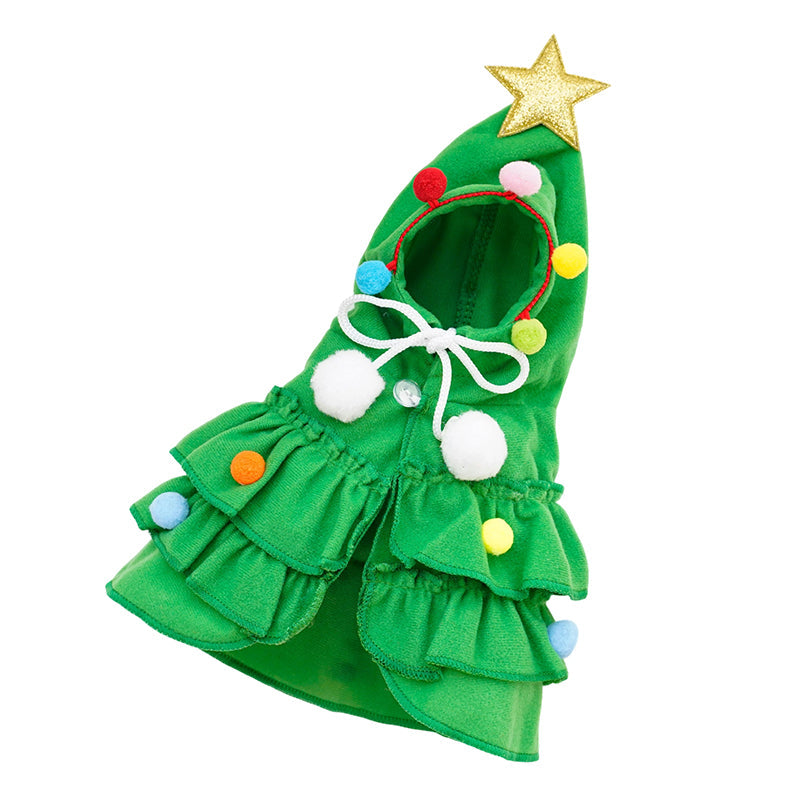 ☃️Christmas Tree Pet Cape Cloak for Cats & Dogs