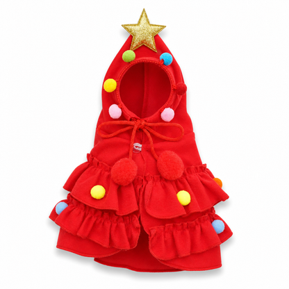 ☃️Christmas Tree Pet Cape Cloak for Cats & Dogs