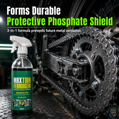 🔥 50% OFF 🔧 3-in-1 Rust Remover & Phosphating Agent – 500ml Spray for Metal Parts, Removes Grease & Rust, Forms Rustproof Protective Film ✨